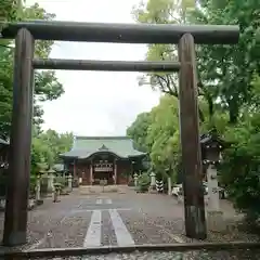 溝旗神社（肇國神社）の鳥居