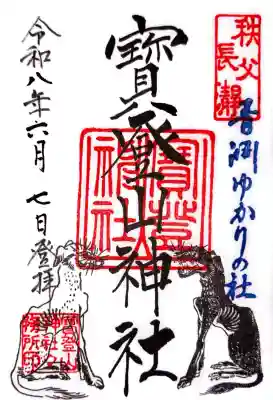 宝登山神社の御朱印