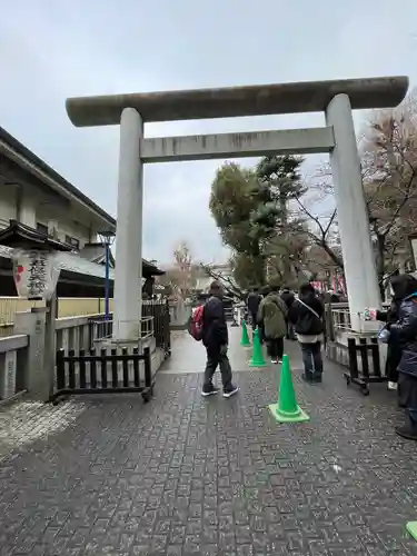 五條天神社の鳥居