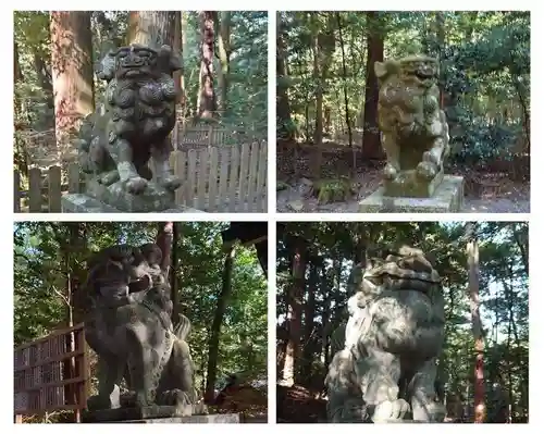 椿大神社の狛犬