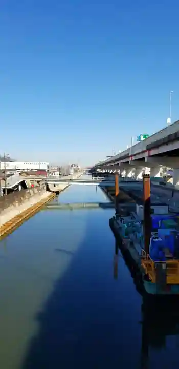 西之宮稲荷神社の周辺
