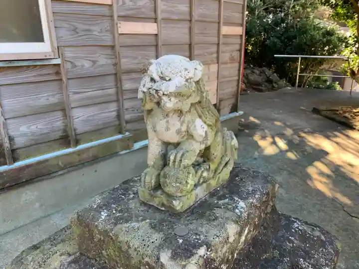 浅間神社の狛犬