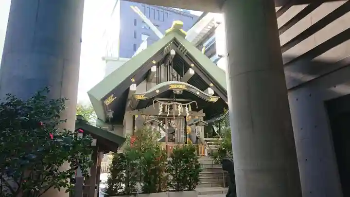 築土神社の本殿・本堂