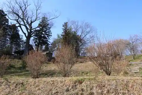 阿久津「田村神社」（郡山市阿久津町）旧社名：伊豆箱根三嶋三社の庭園