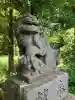 柏渕稲荷神社の狛犬