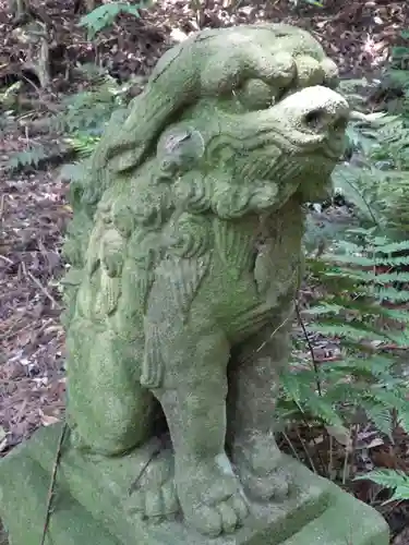 燒火神社の狛犬