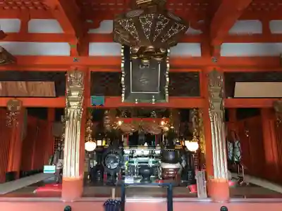 大山寺の本殿・本堂