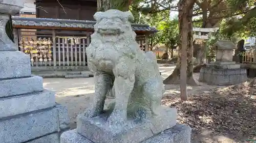 二日市八幡宮の狛犬