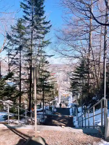 足寄神社の景色