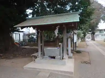 天照神社の手水舎