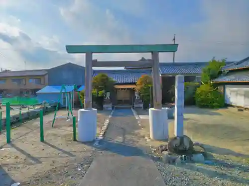 地蔵神社（地蔵神明社）の鳥居