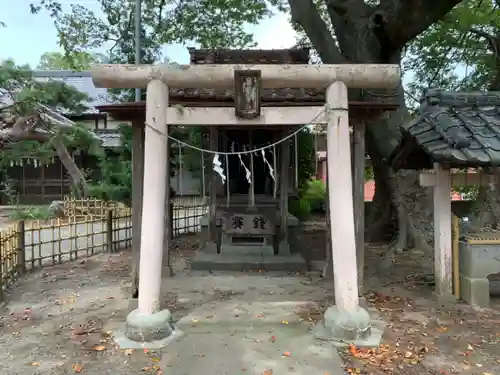 茂原八幡神社の鳥居