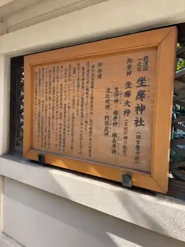 坐摩神社の歴史