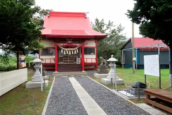 静狩稲荷神社の本殿・本堂