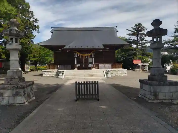 飯坂八幡神社の本殿・本堂