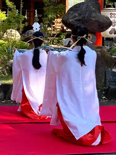 真田神社の神楽