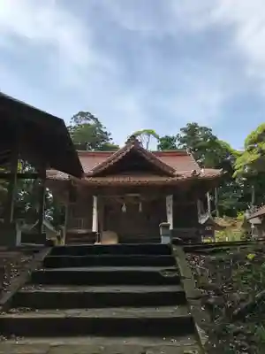 朝山神社の本殿・本堂