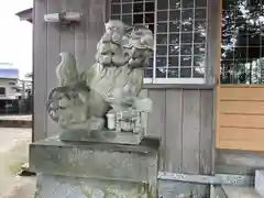 川俣神社の狛犬