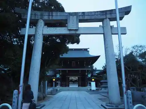 宮地嶽神社の鳥居