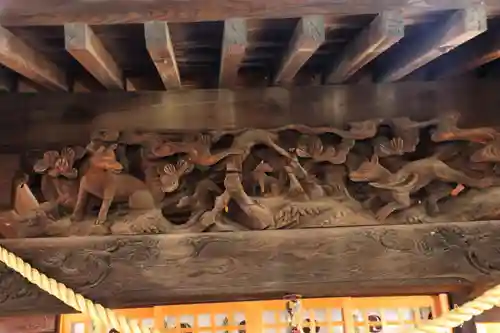 晴門田神社の本殿