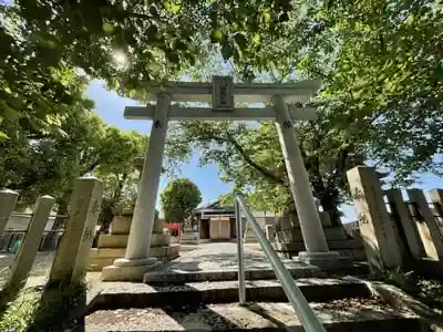 和坂稲荷神社の鳥居
