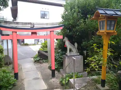 岡山神社の鳥居