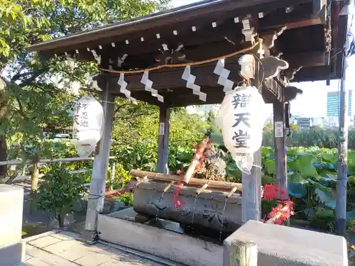 寛永寺不忍池弁天堂の手水舎