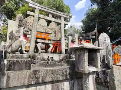 伏見稲荷大社三ノ峰(下之社神蹟・白菊大神)(京都府)