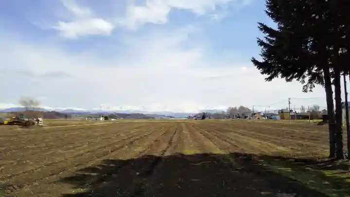 美瑛神社の景色