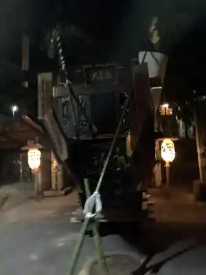 阿治古神社のお祭り