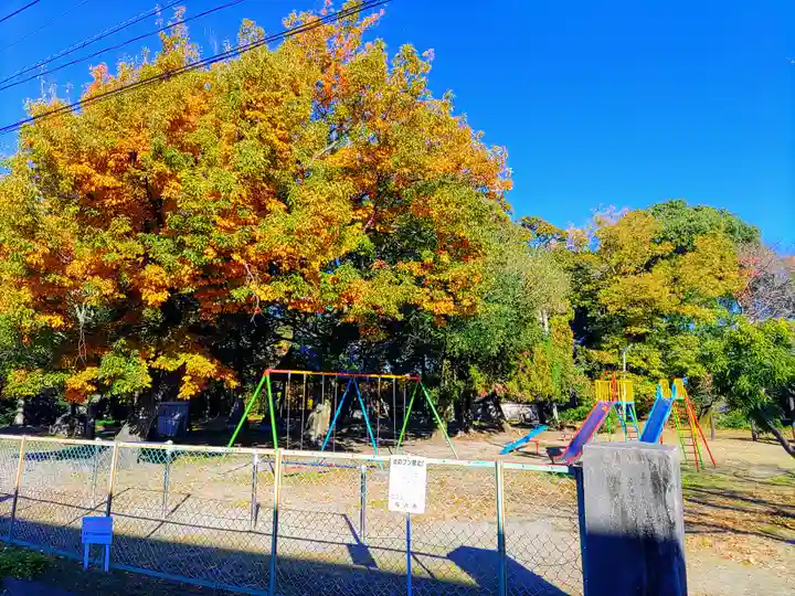 八幡社(上牧)の自然