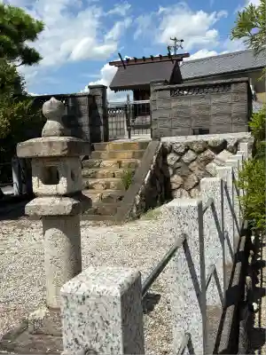 神明社（大島）の本殿・本堂