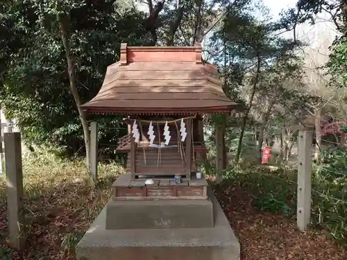 下総国三山　二宮神社の末社・摂社