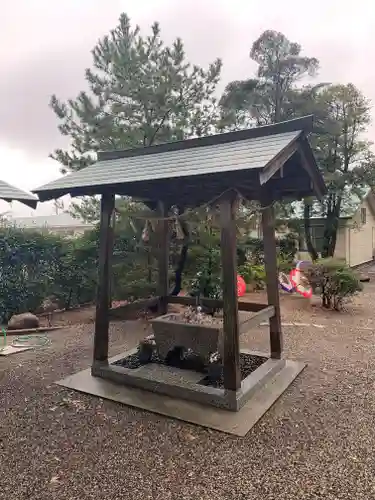 彌都加伎神社の手水舎