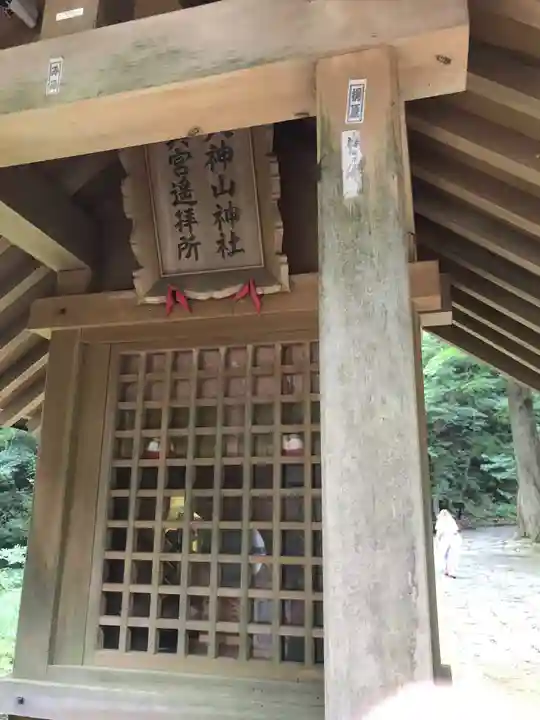 大神山神社奥宮のその他建物