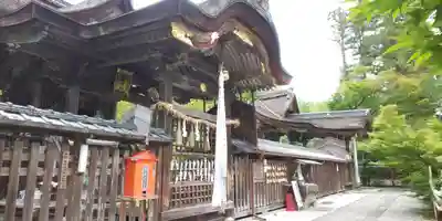 鍬山神社の本殿・本堂
