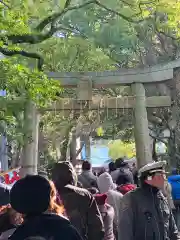 戸上神社の鳥居