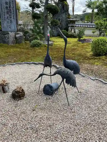 恵利寺の庭園
