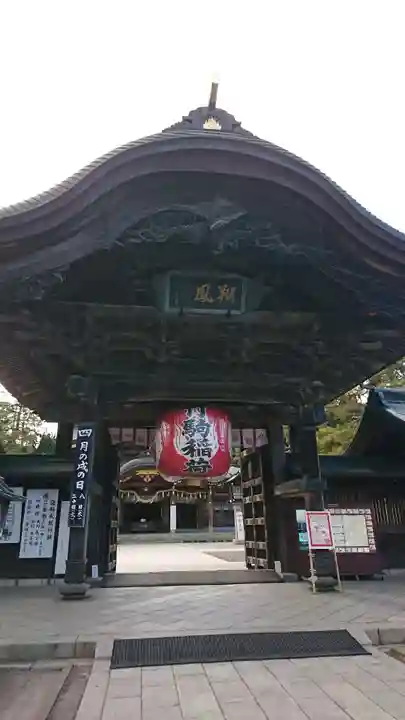 竹駒神社の山門・神門