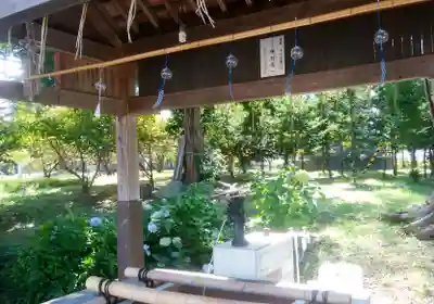 空知神社の手水舎