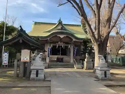 戸部杉山神社の本殿・本堂
