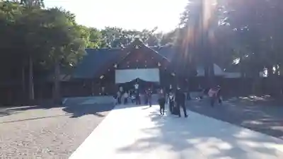 北海道神宮の本殿・本堂