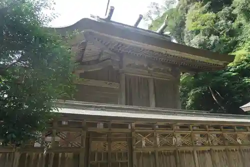 石見国一宮　物部神社の本殿