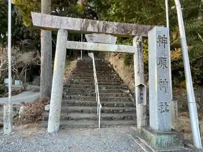 神原神社の鳥居