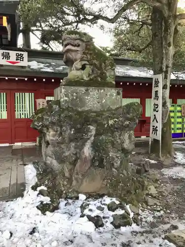 大國魂神社の狛犬