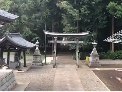 簳幹八幡宮の鳥居