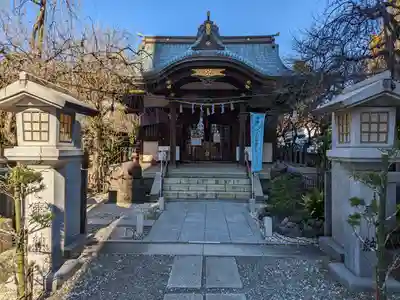 牛天神北野神社の本殿・本堂