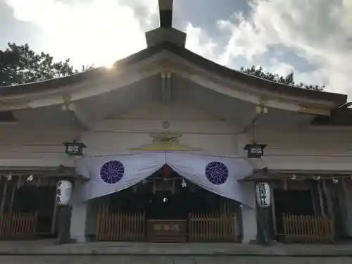 沖縄県護国神社の本殿