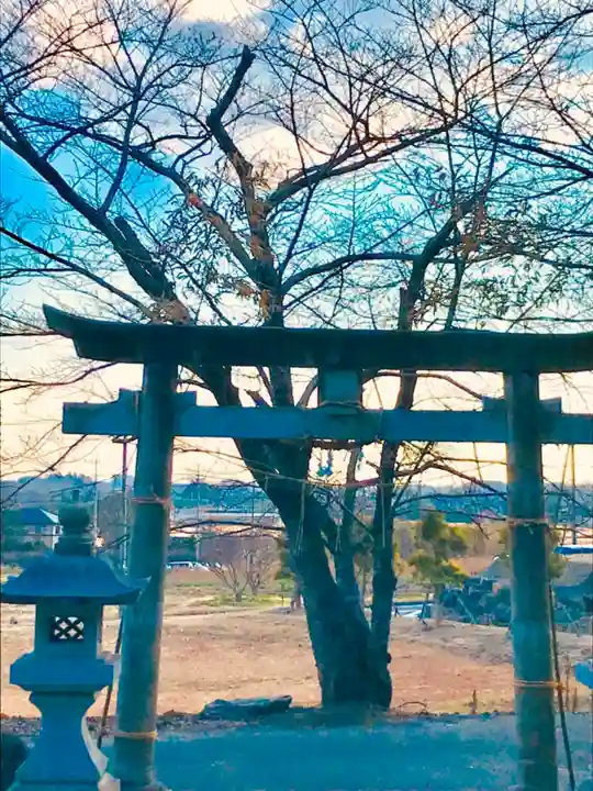 金嶽神社の鳥居