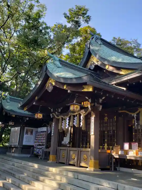 検見川神社の本殿・本堂
